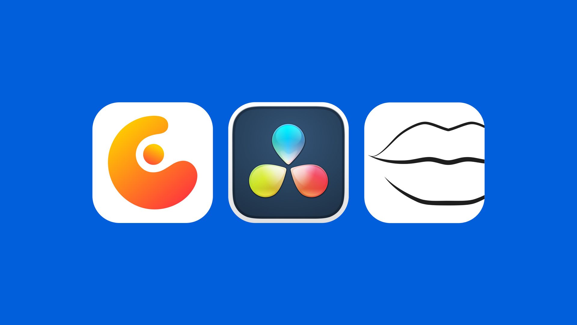 「iPad App of the Year」の「Concepts」「DaVinci Resolve」「Prêt-à-Makeup」