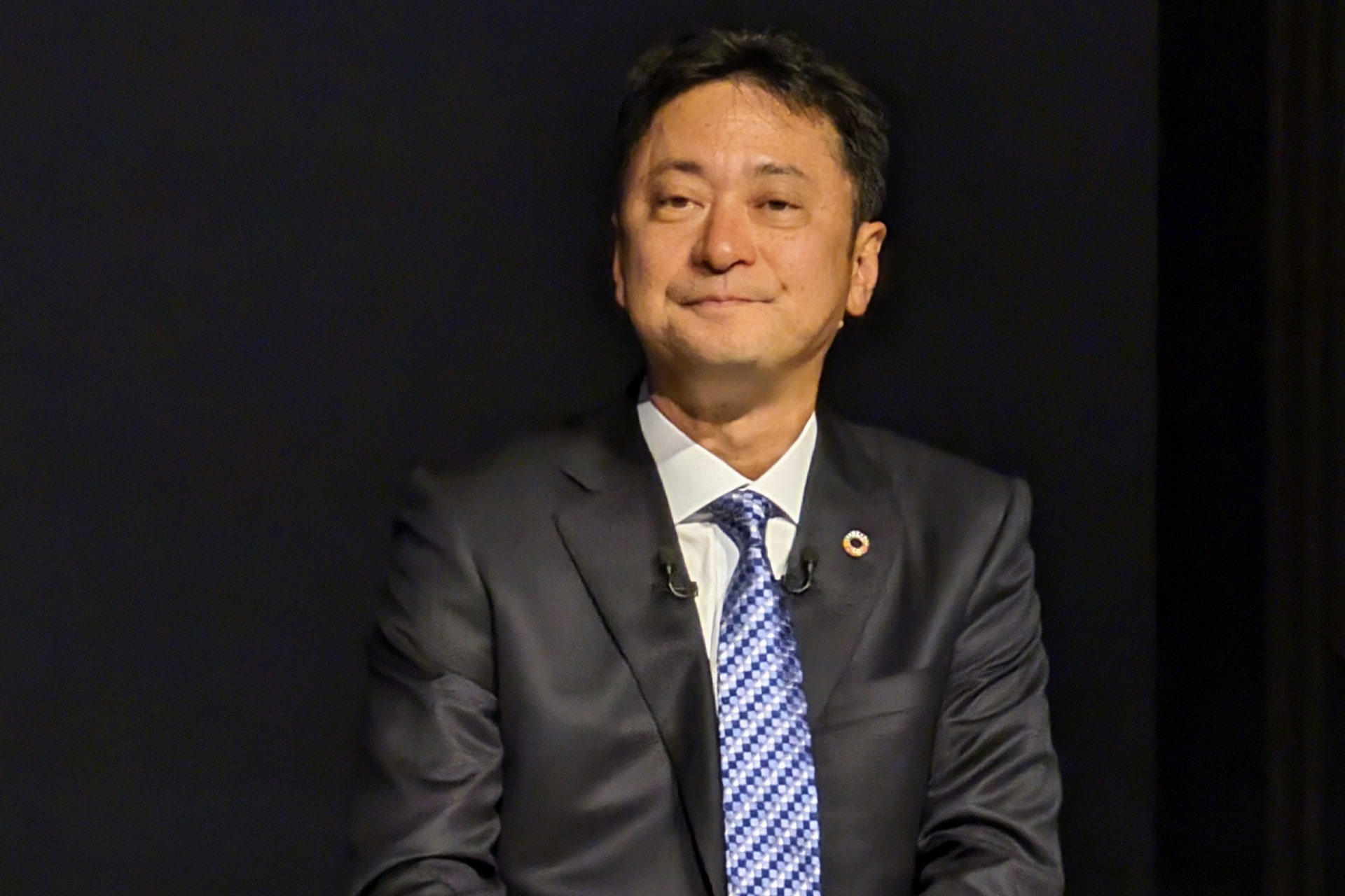 ソフトバンク宮川氏（2023年11月撮影、決算会見で）