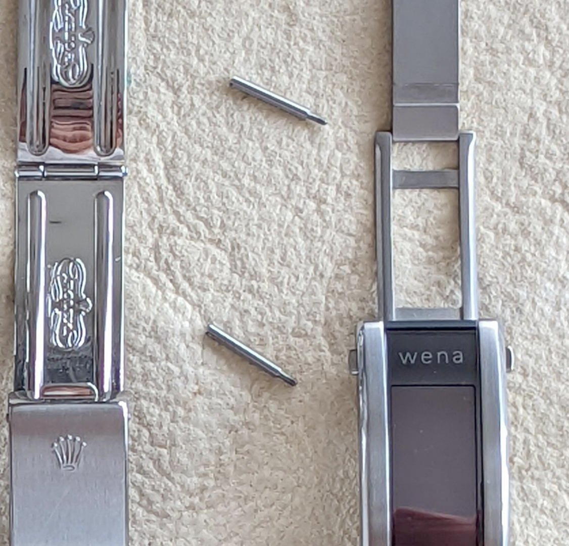 ロレックス3連ブレス用のwena 3をロレックスExplorer IIに1年ほど付けて便利に活用していた