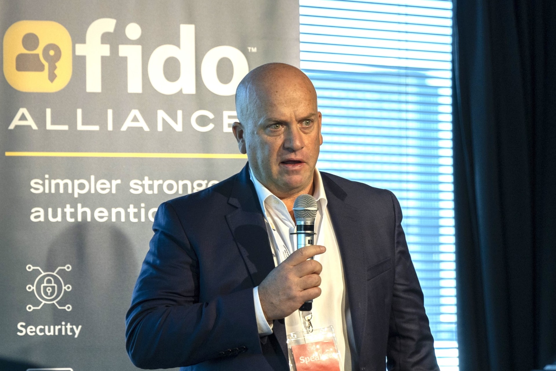 FIDOアライアンス エグゼクティブディレクター兼最高マーケティング責任者のアンドリュー・シキア（Andrew Shikiar）氏