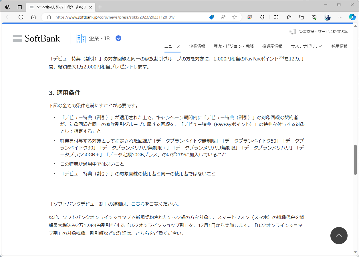 親側の回線にも料金プランの制約はある。ペイトクなど、無制限・大容量のプランが中心だ