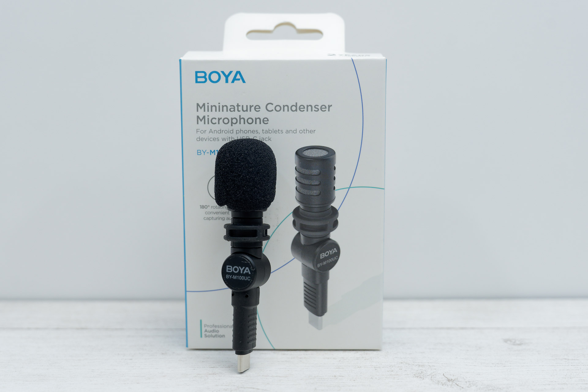 BOYAのType-C直付けマイク「BY-M100UC」