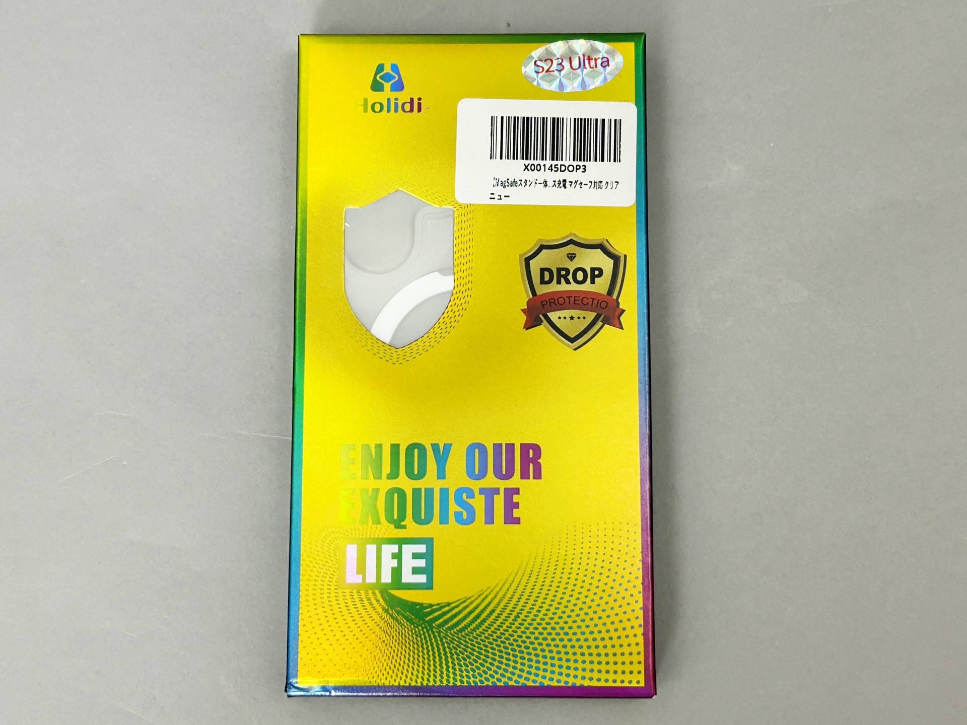 ワイヤレス充電可能なスマホをMagSafe対応にしてくれる「【MagSafeスタンド一体型】Holidi Galaxy S23 Ultra ケース MagSafe SC-52D SCG20」