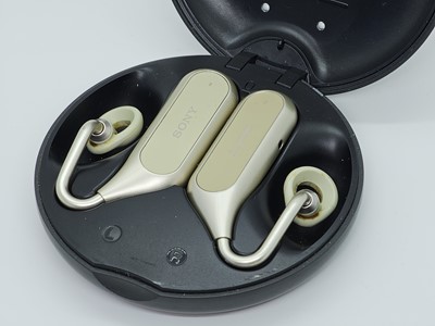 通知読み上げ機能を備えた「Xperia Ear Duo」（現在は販売終了）