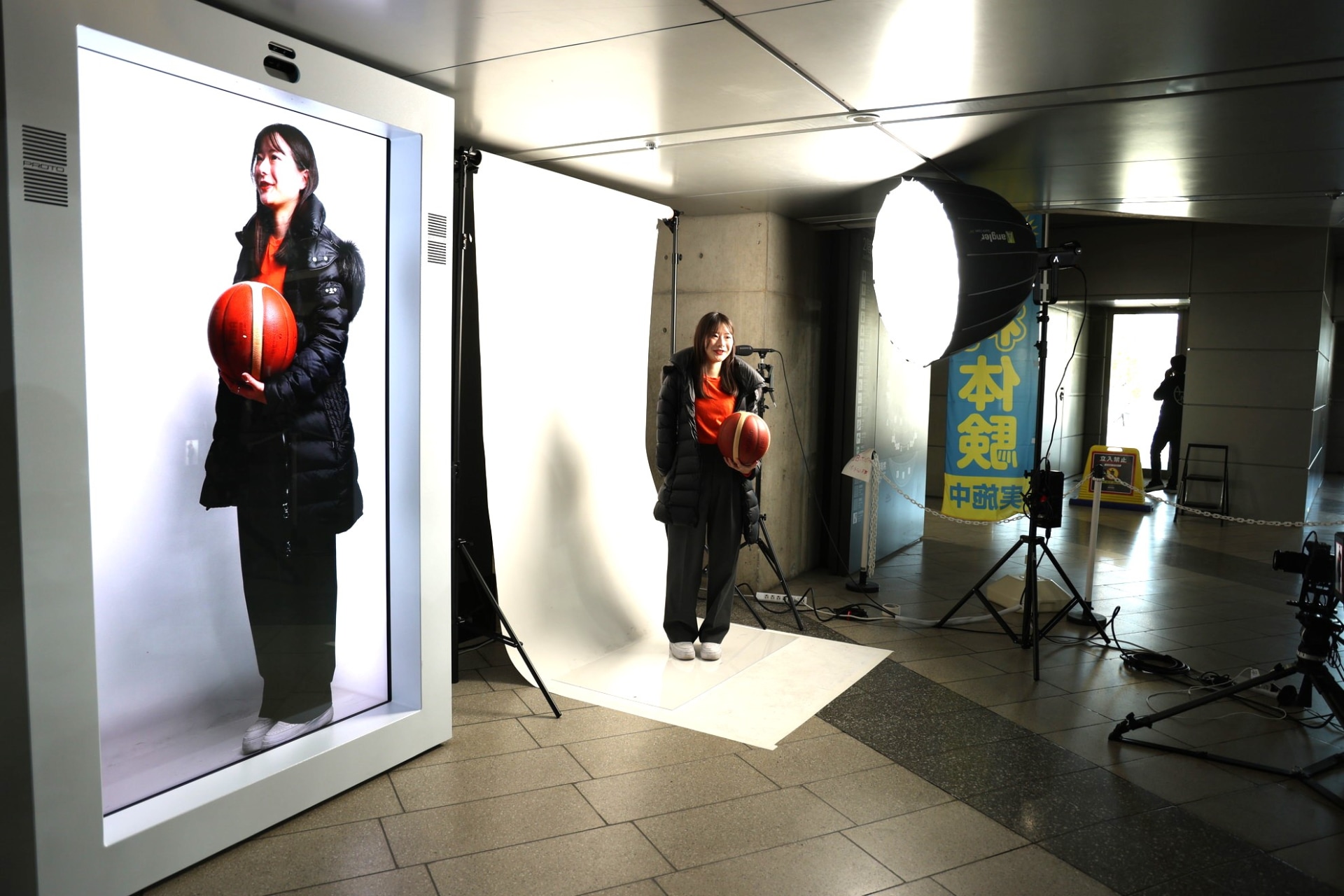 ユーザー自身で撮影体験できる取り組み