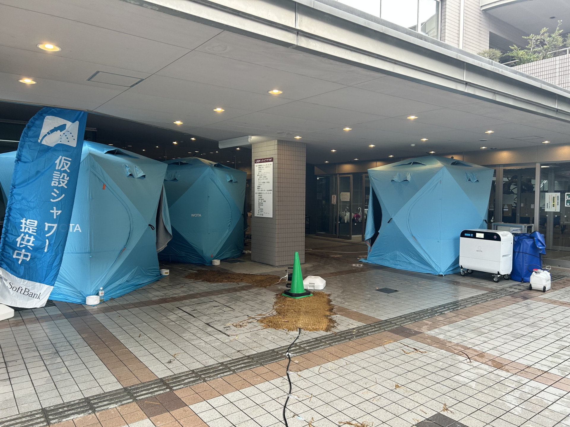 屋外シャワーキット（WOTA）