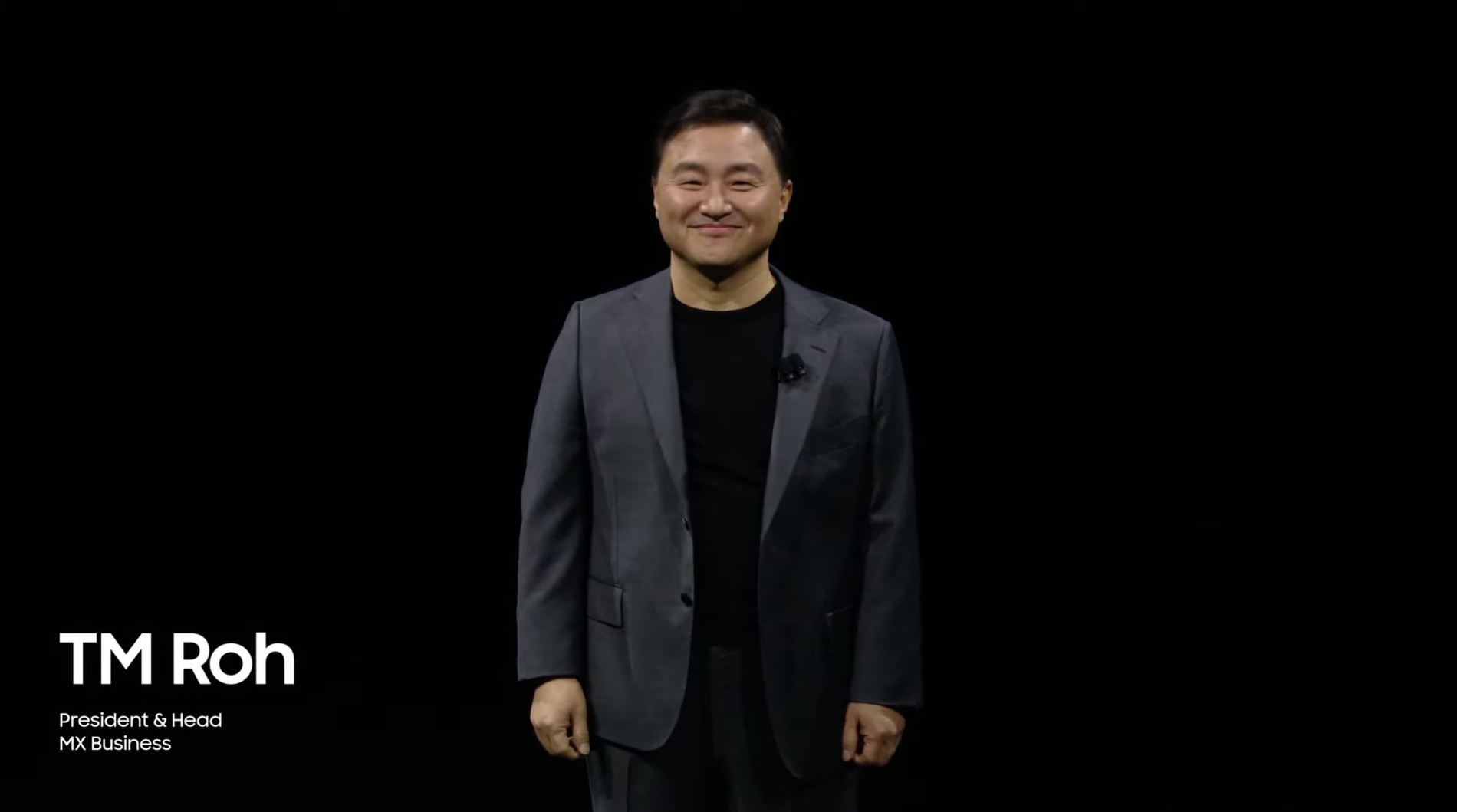 サムスン電子のTM・ロー氏がアピールしたキーワードは「新たな可能性（New possibilities）」