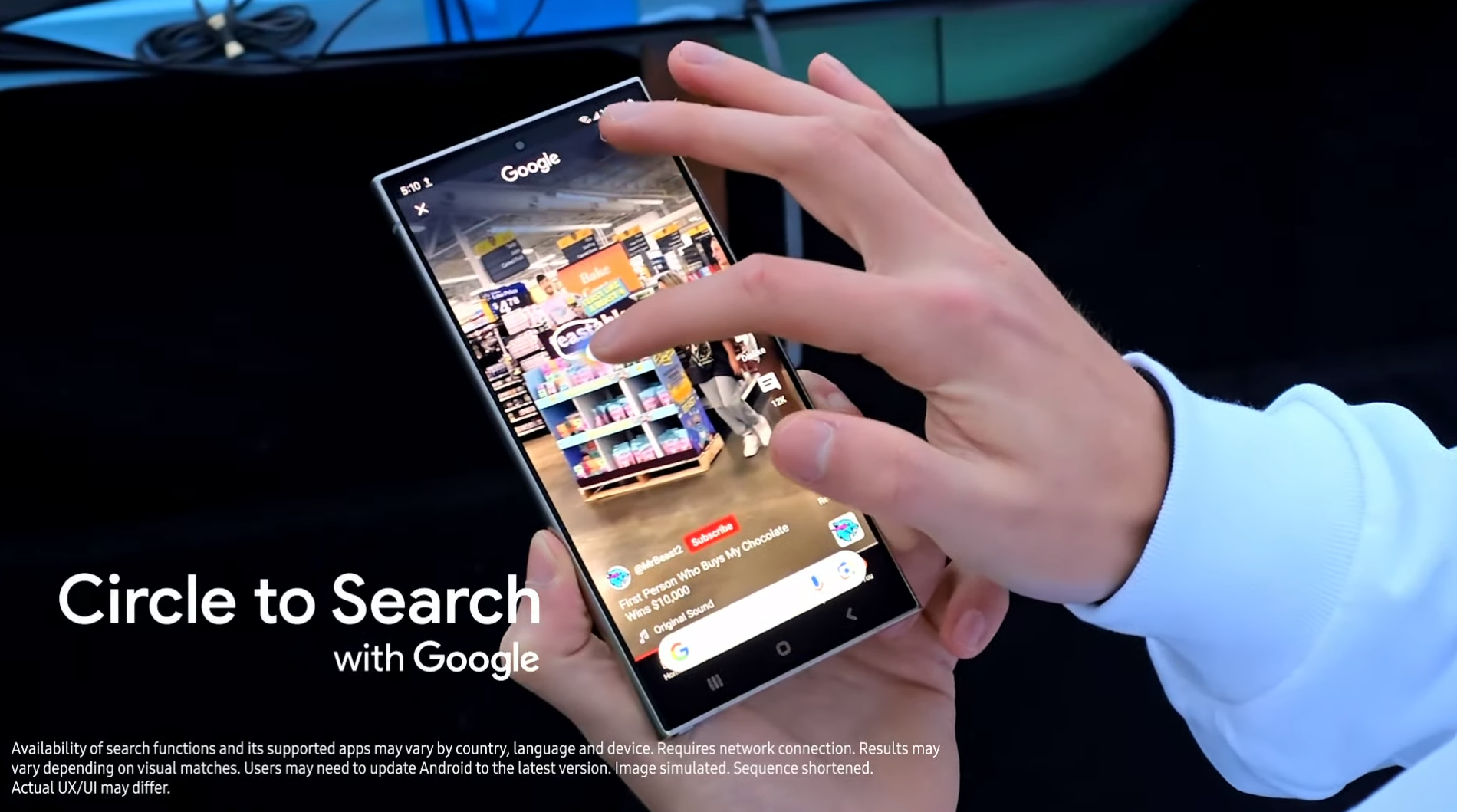 米国のYouTuberであるMrBeastも、Galaxy S24 Ultraの性能にびっくり
