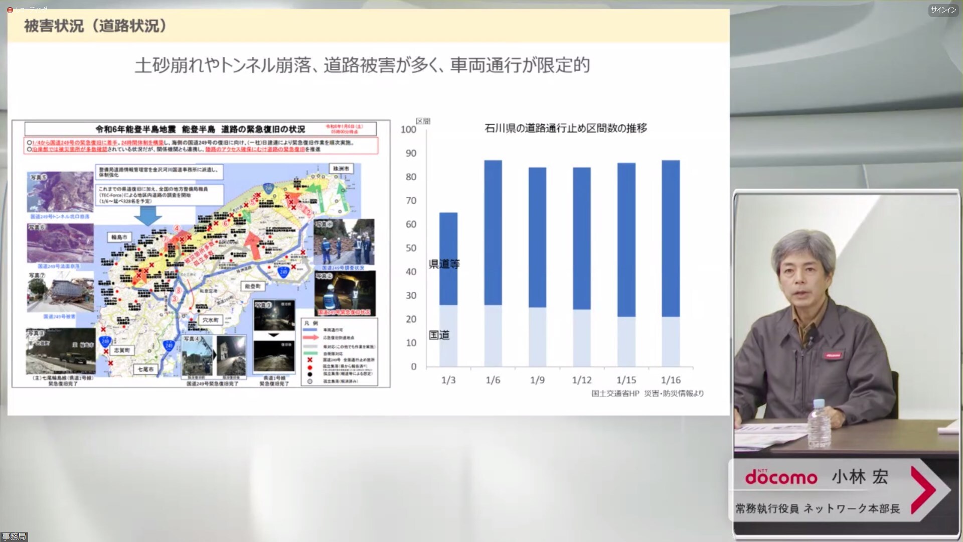4社の取り組みを説明