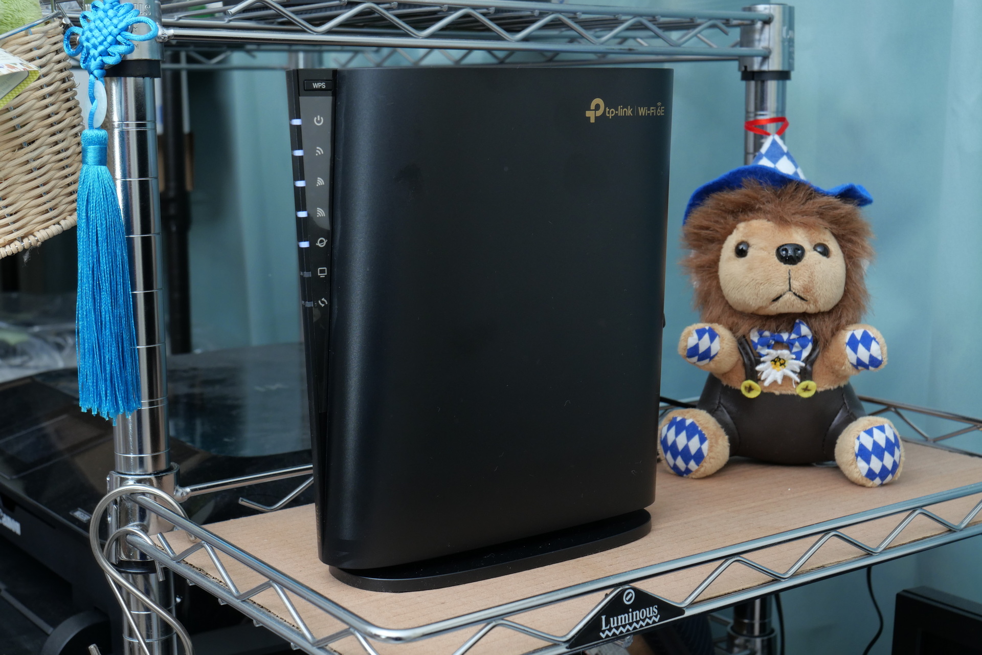 動作モードをアクセスポイントモードに設定後、自宅のLAN配下に接続し運用を開始