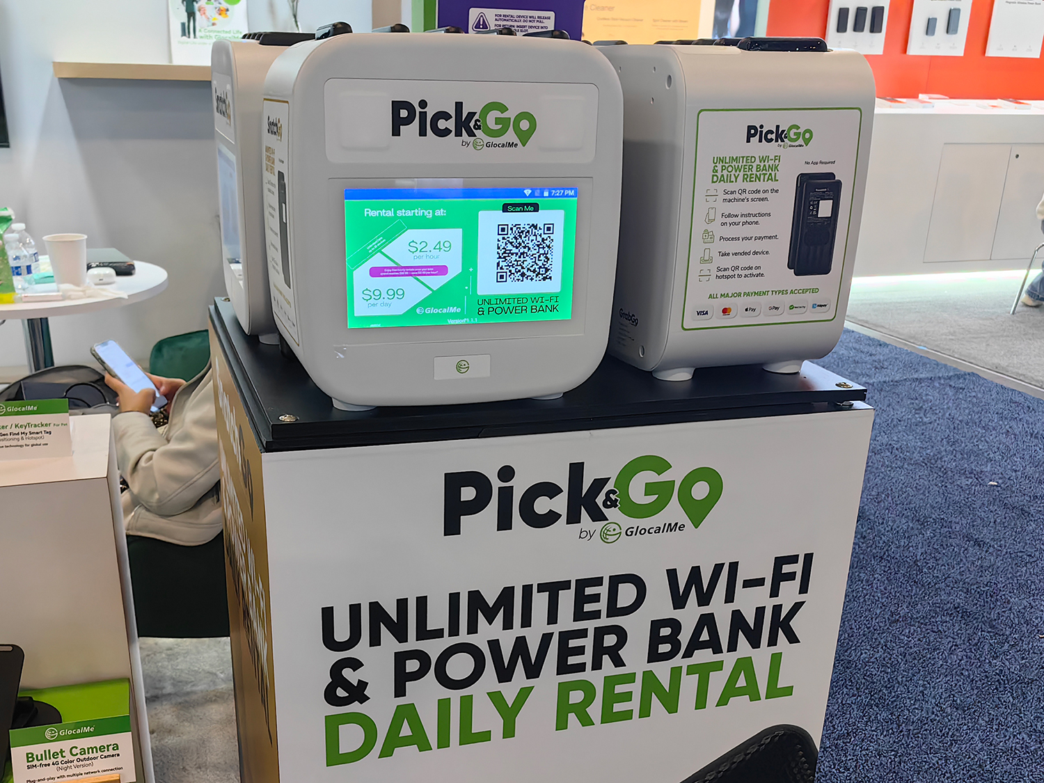 Wi-Fiルーターを借りられるスポット「Pick & Go」