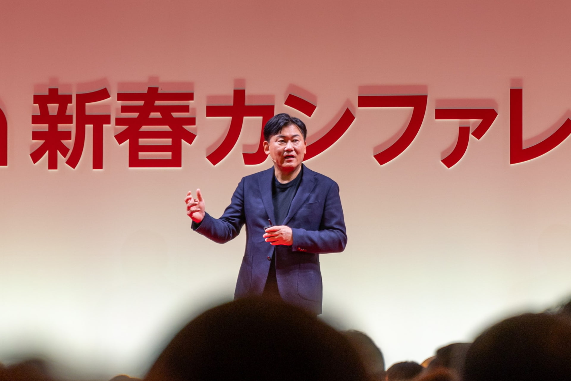 代表取締役会長兼社長の三木谷 浩史氏