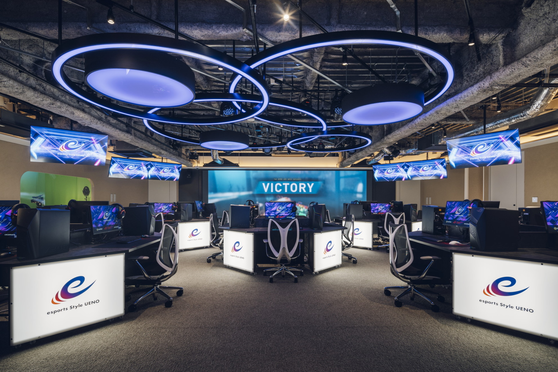 通常時はオープンゲームブースとして利用