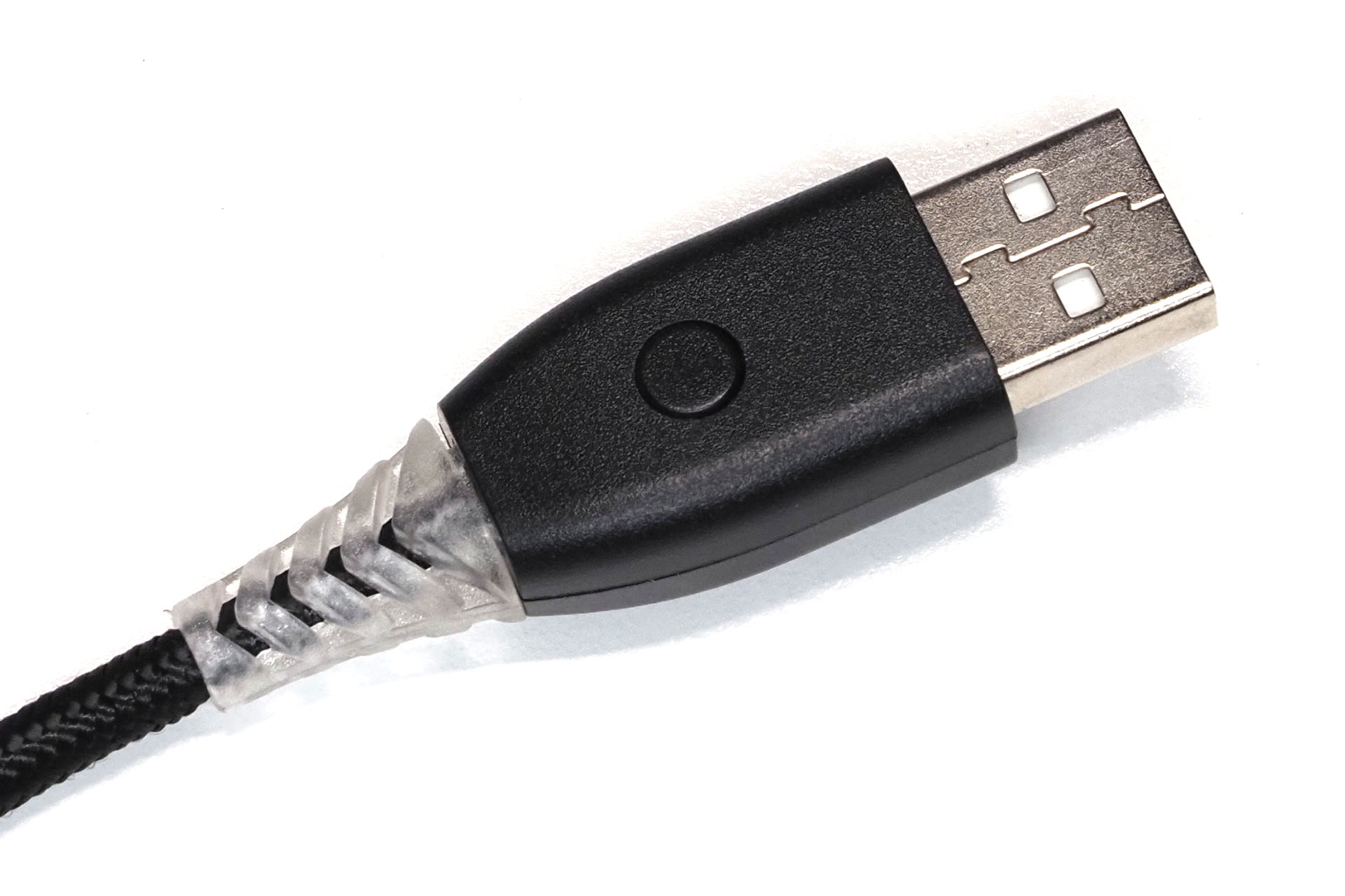 USB-Aコネクター側にはボタンがあり、これによりアラームのオンオフを切り換えられる。アラームはUSB-Aコネクターに内蔵されたスピーカー（ピエゾ・ブザー）から鳴る。