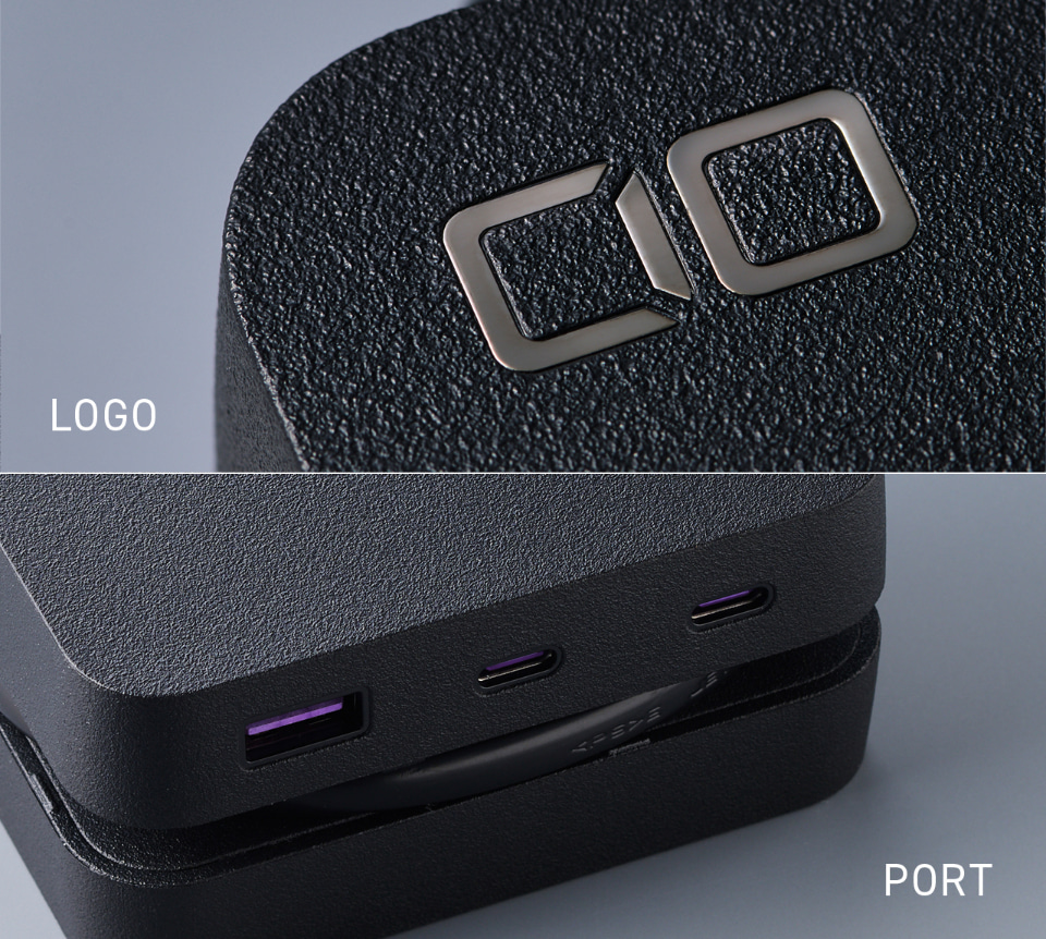 CIOのUSB電源タップ「Polaris CUBE Built in Cable」がMakuakeで