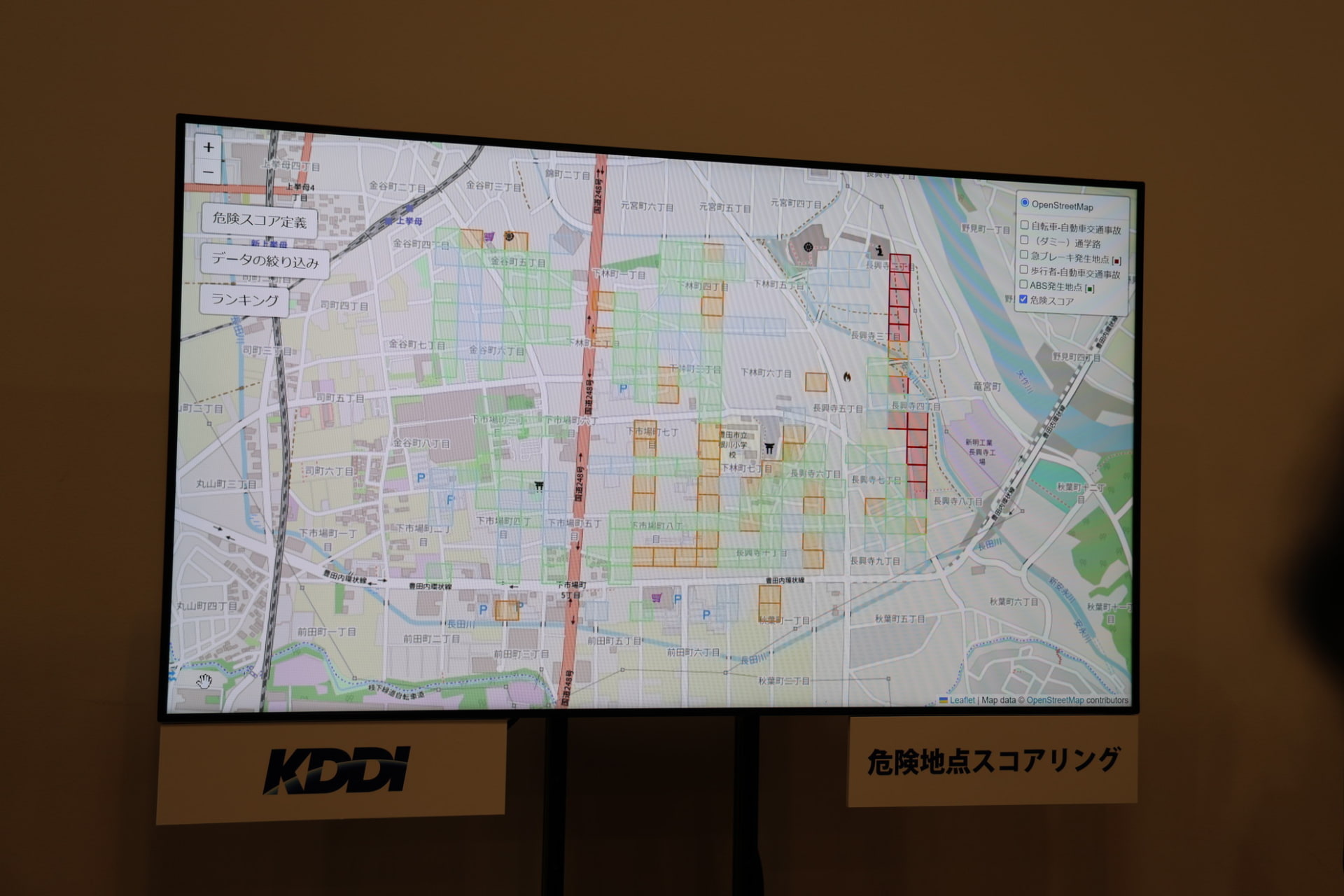 KDDIのデータを元にしたスコアリング