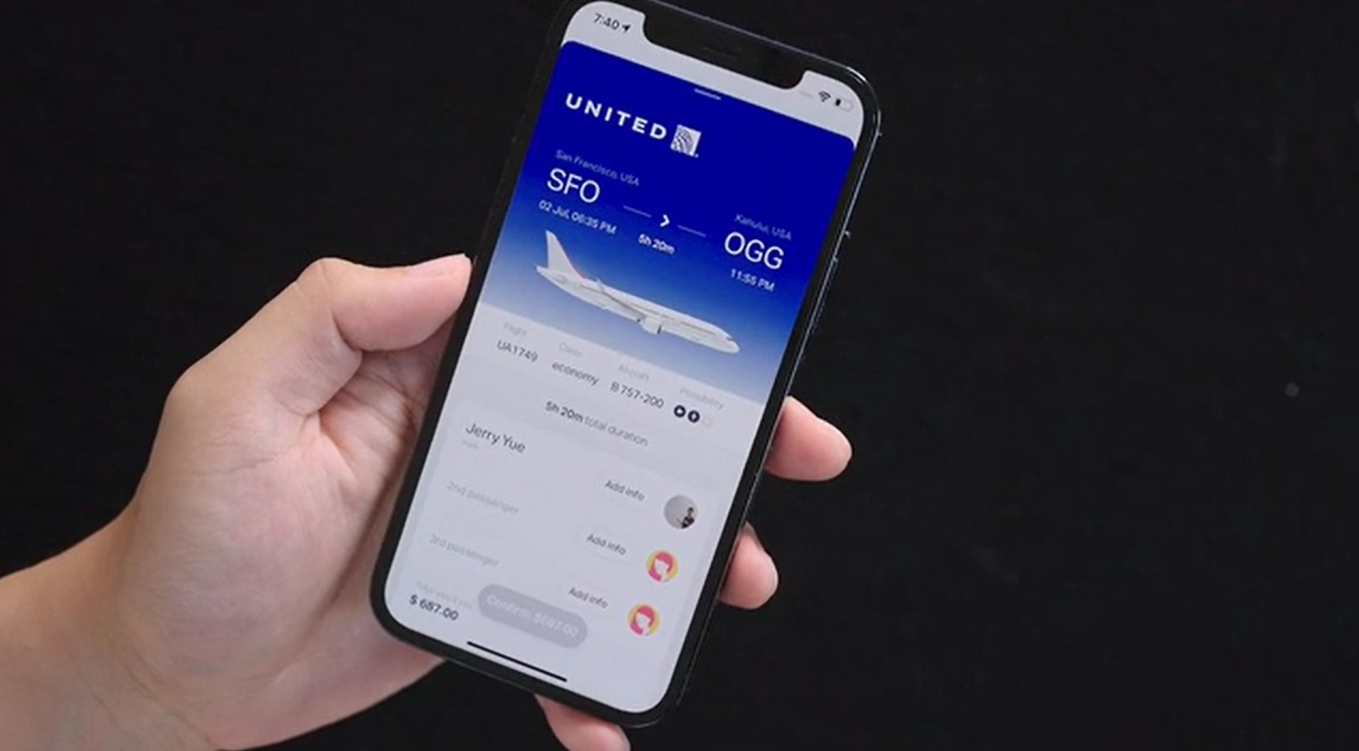 スムーズに予約でき、カード情報などの再入力は必要ないという