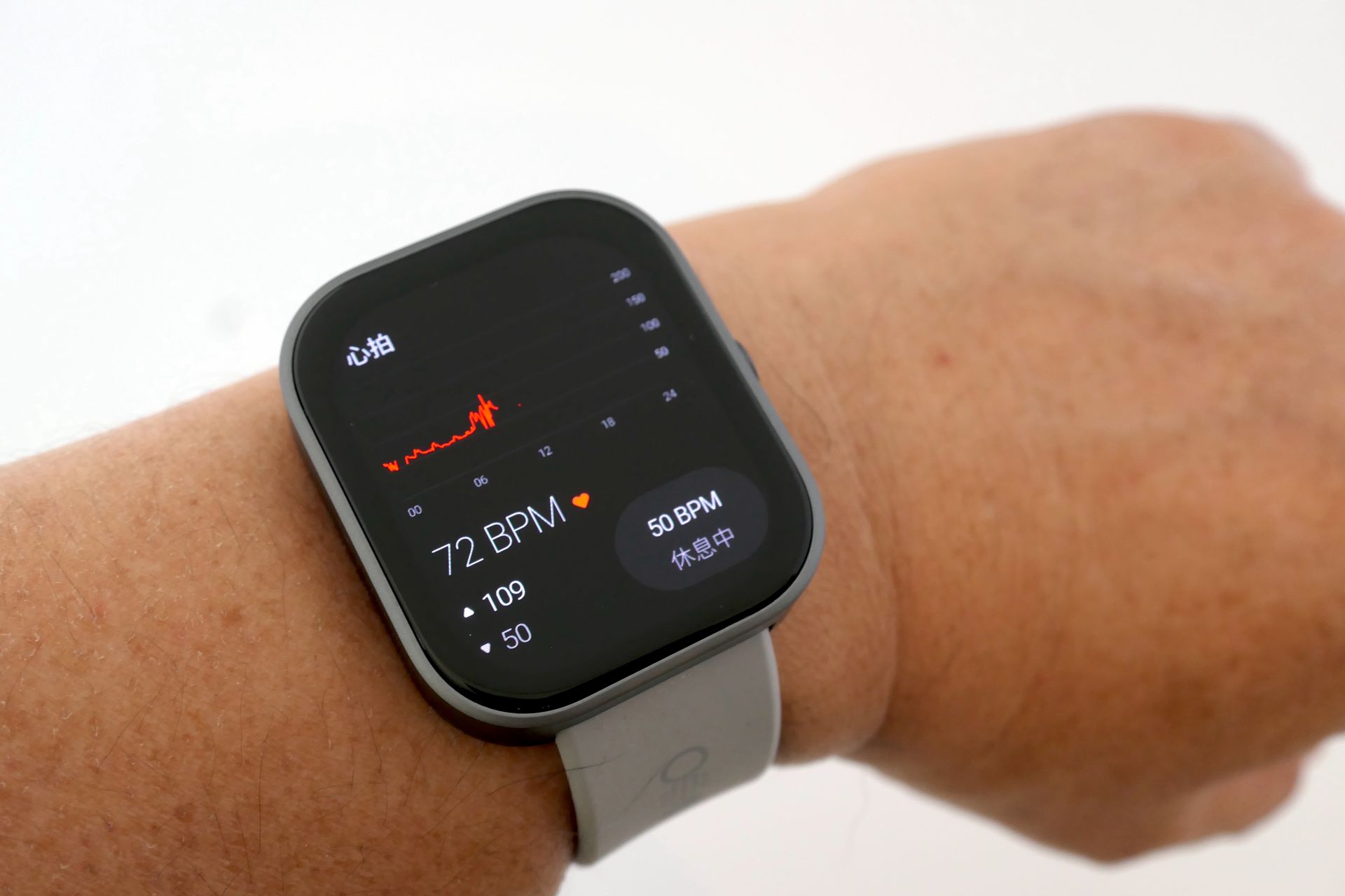 心拍数を24時間自動でモニタリングすることが可能