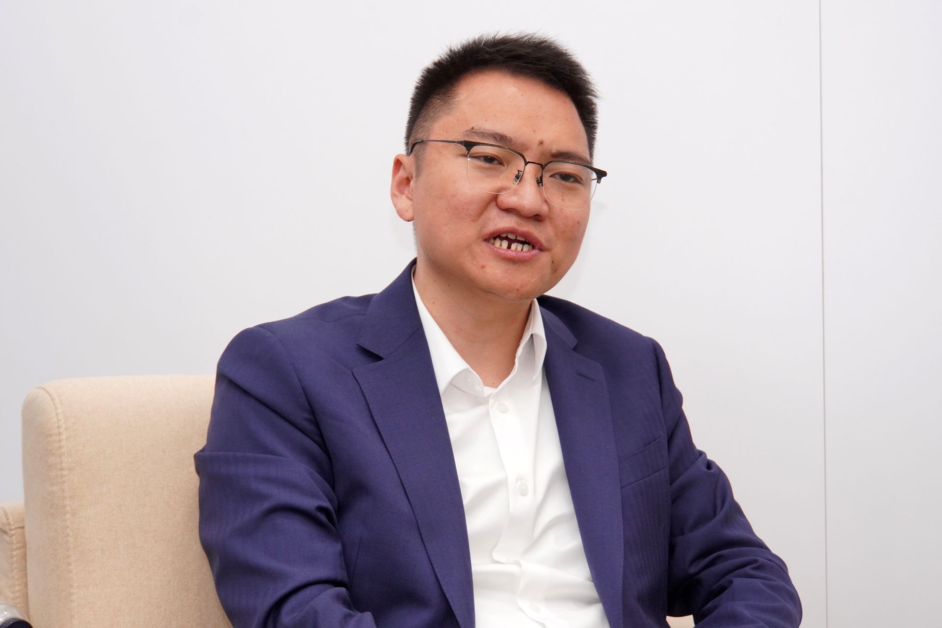 Xiaomi本社で東アジアを統括するリー氏。日本以外には、韓国、香港、マカオ、台湾を担当しているという