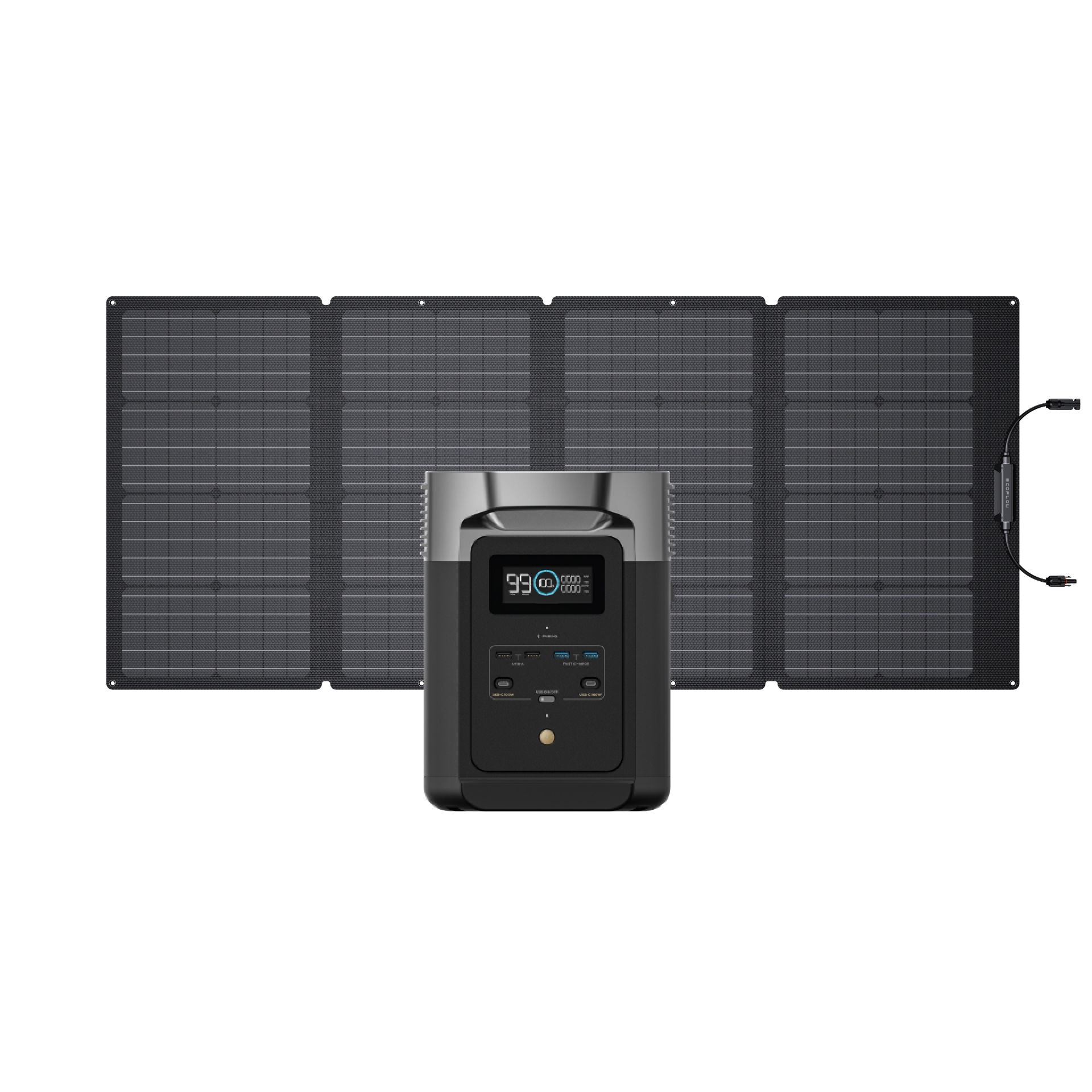 DELTA 2+ 160W ソーラーパネル