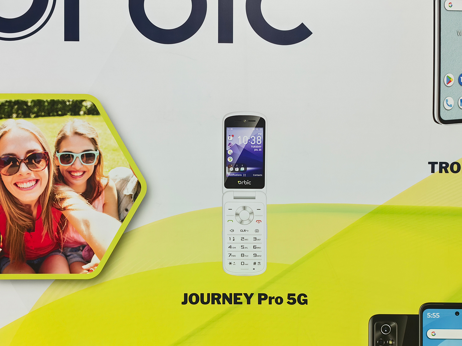 Orbicも5Gフィーチャーフォンを投入予定