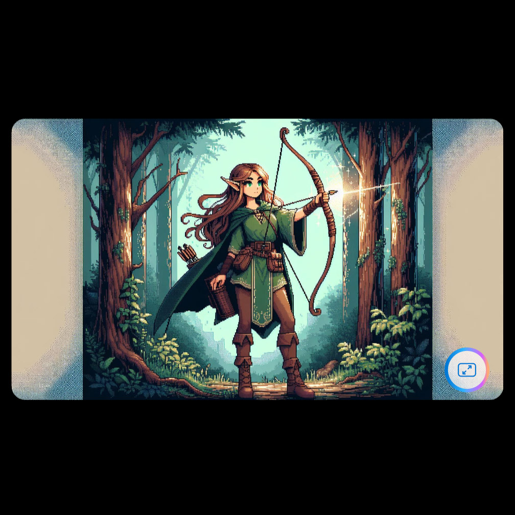 ドット絵風にしたところ