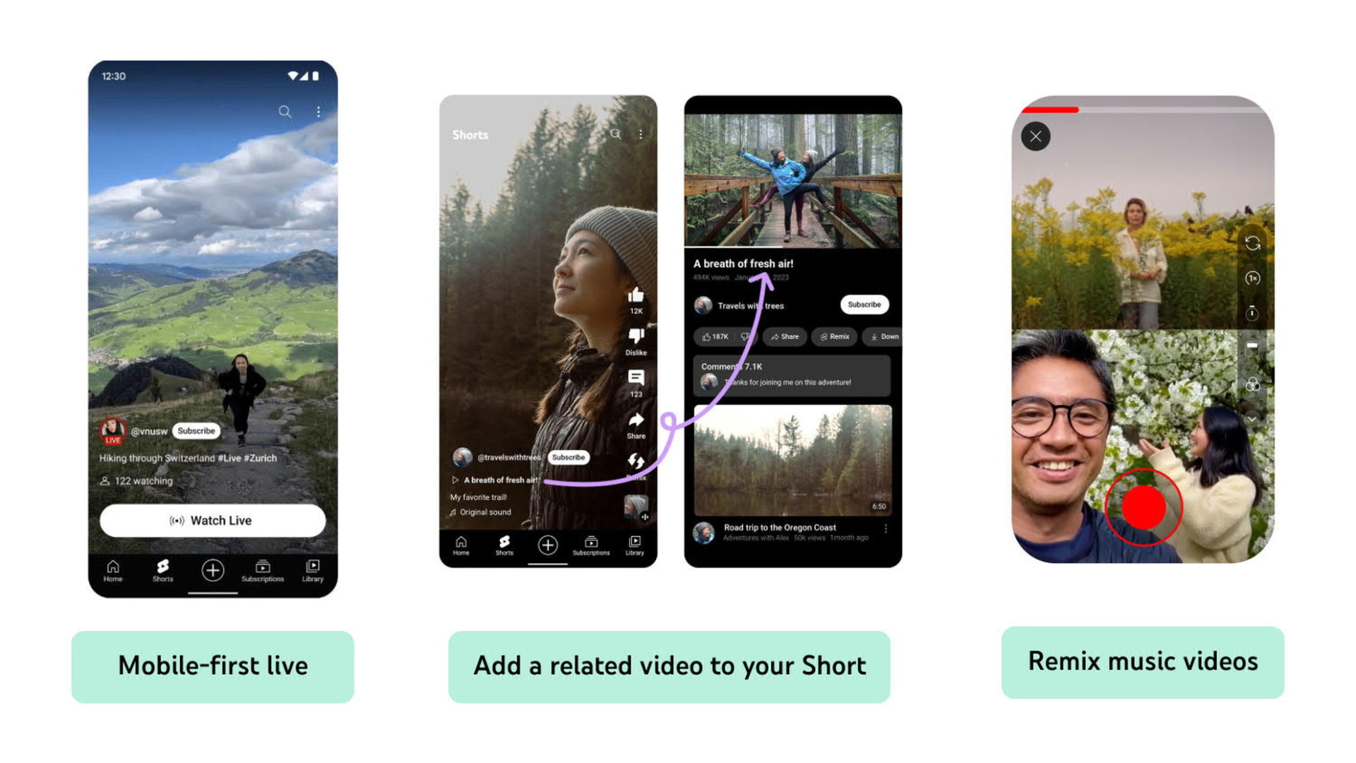 リミックス動画をかんたんに作成できる