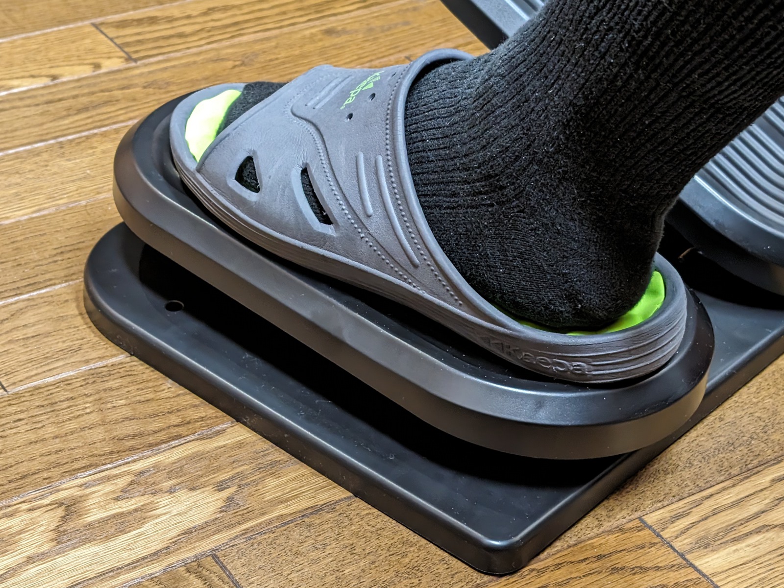 踏み込むには少々力が必要。トレーニングというより気分転換に向いている