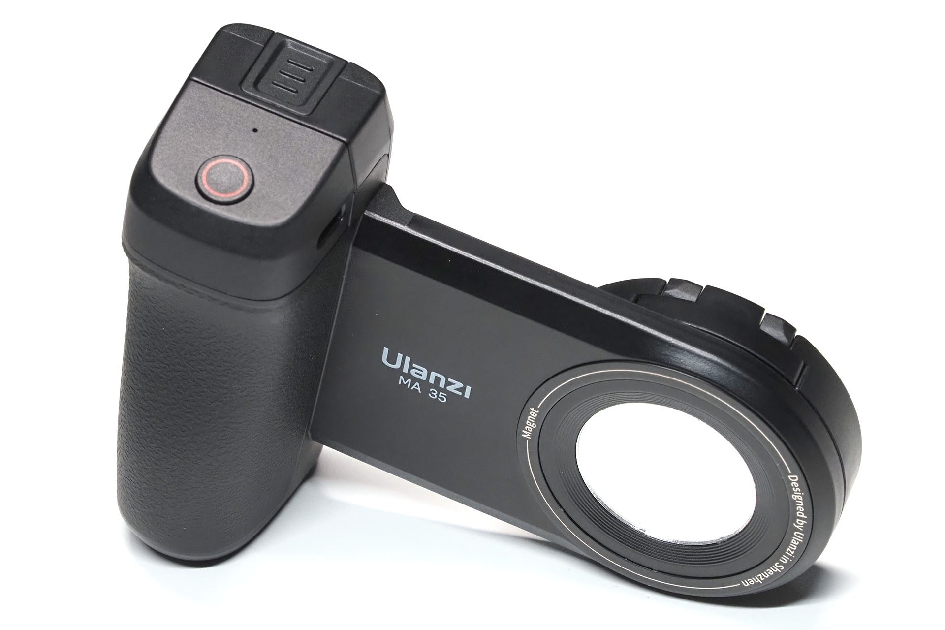 Ulanzi「MA35」はMagSafe・クランプ両対応のスマートフォン用グリップだ。