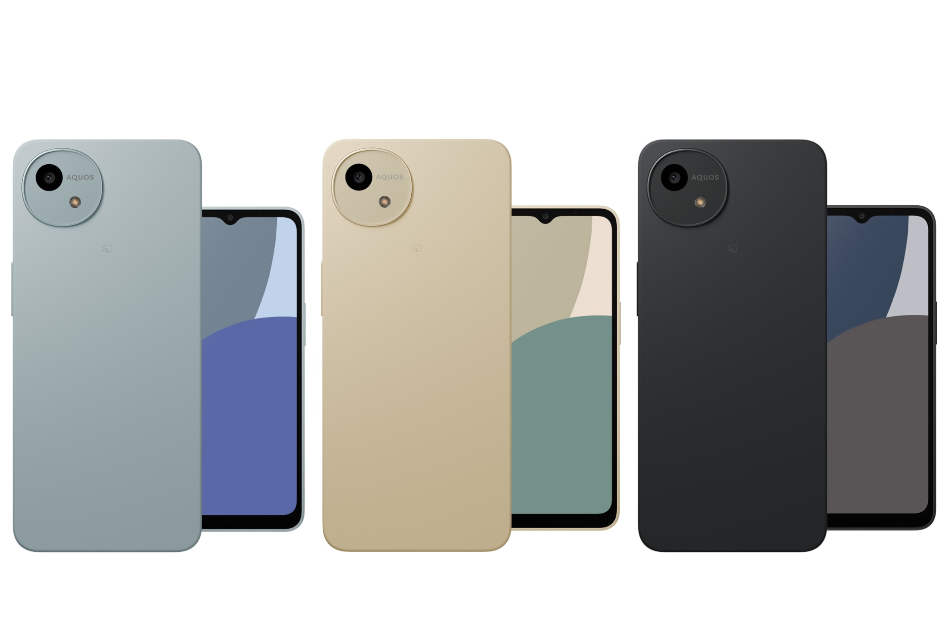「AQUOS wish4」を7月上旬以降に発売（ブルー、ホワイト、ブラック）