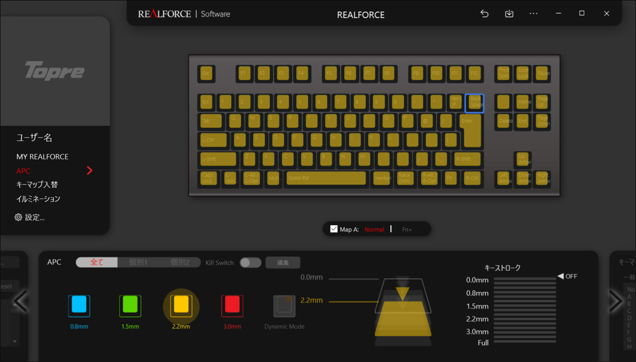 REALFORCEの専用ユーティリティ