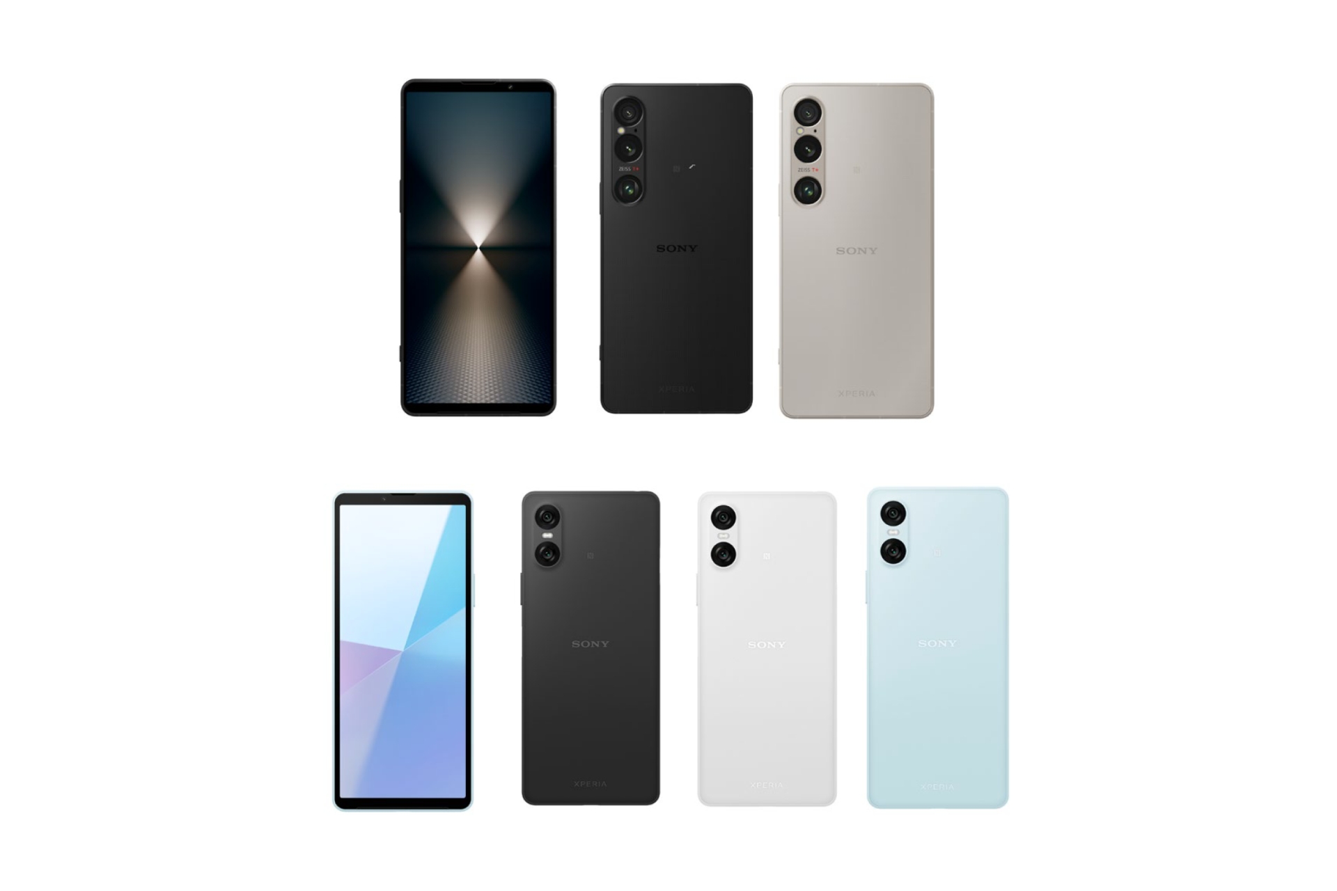 上段：Xperia 1 VI、下段：Xperia 10 VI