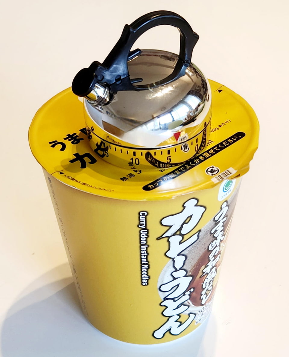 【平成レトロ】どこでもいっしょ スピーカー2種とラーメンタイマー2種 激安「ケトル型タイマー」はラーメンタイマーとして使えるか