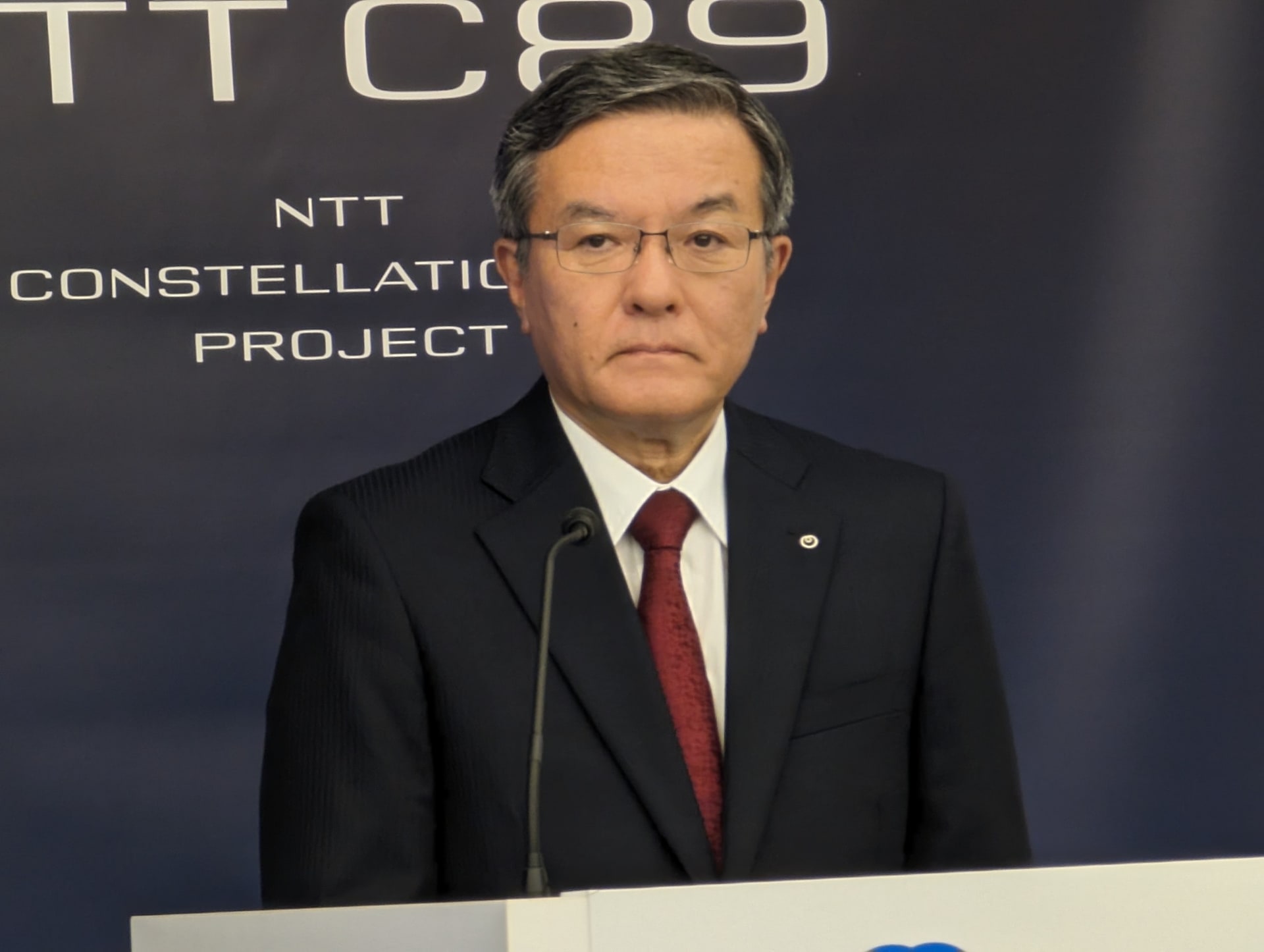 NTT代表取締役社長の島田 明氏