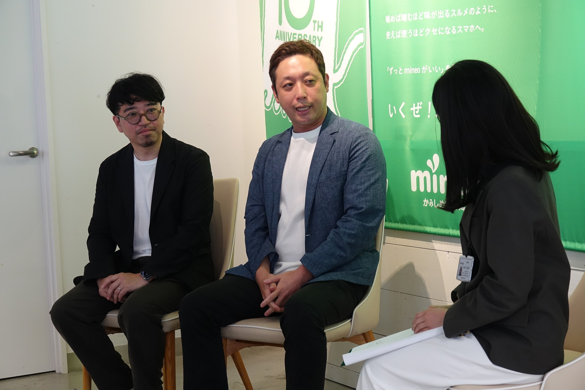 BAKERU 取締役 小谷翔一氏（中央）