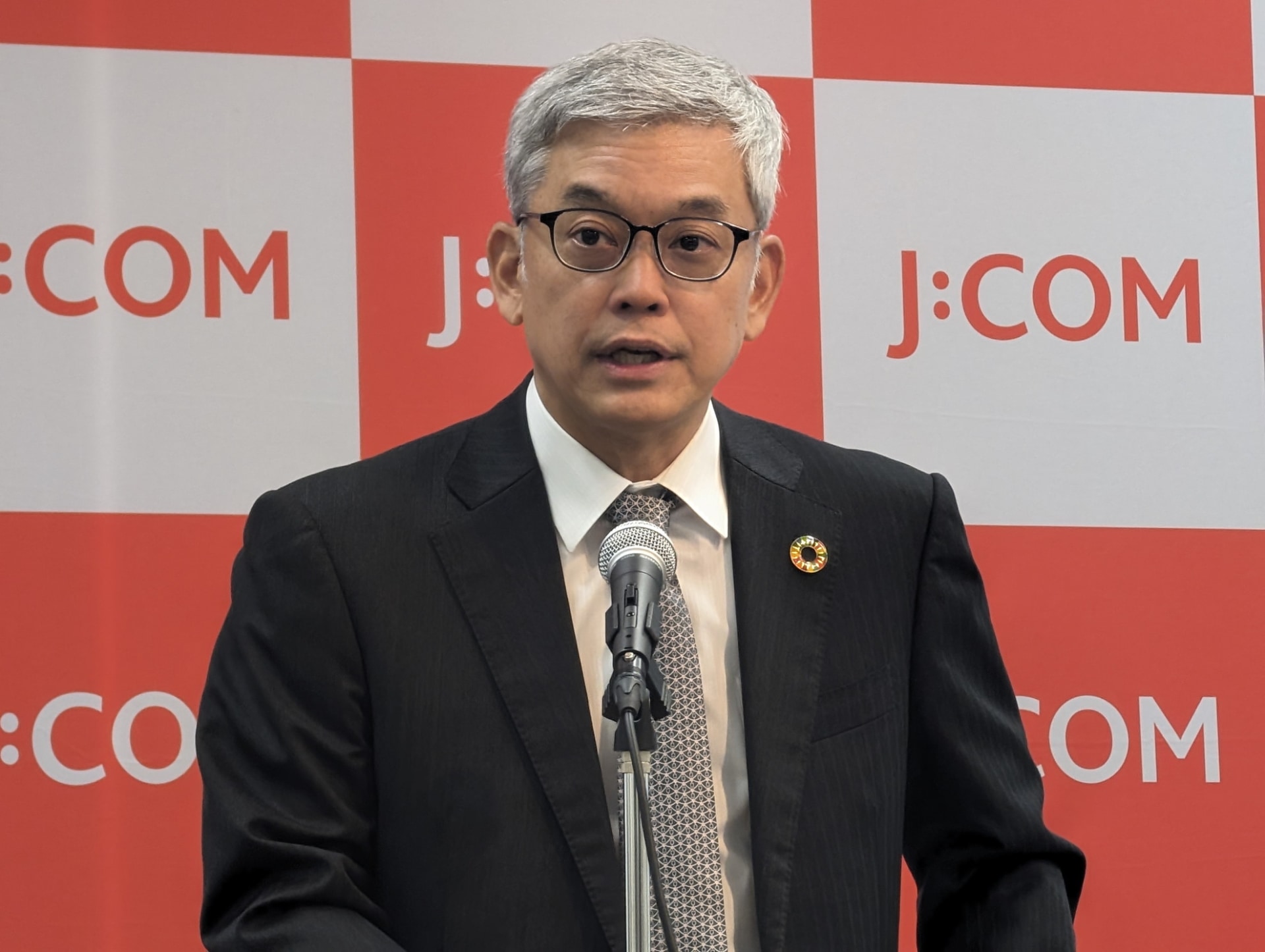 JCOM 代表取締役社長の岩木陽一氏