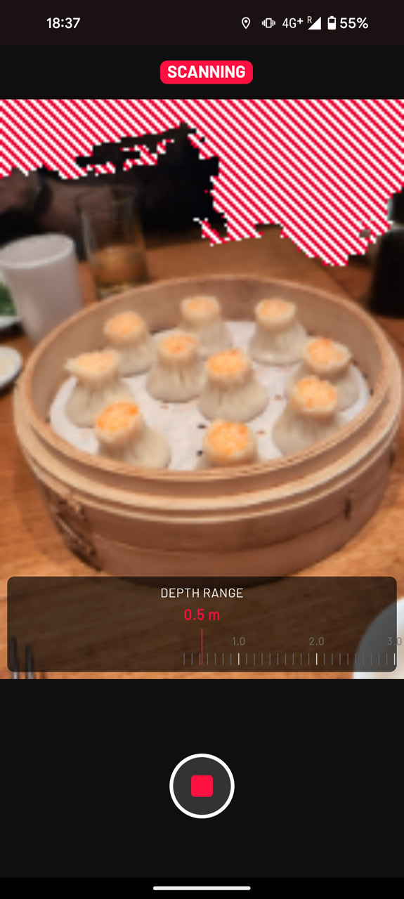 「Mesh」でスキャンしたパターン