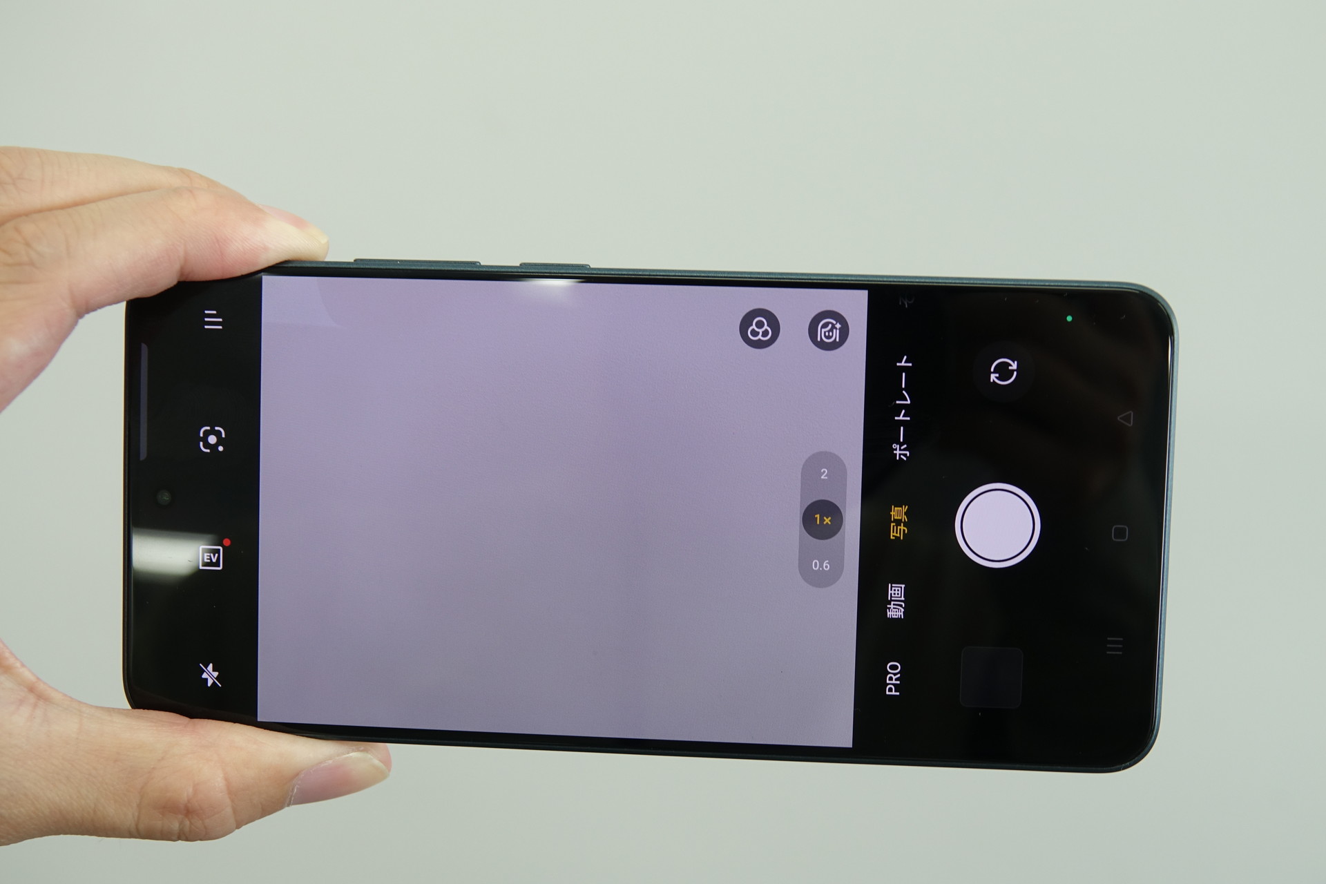 カメラのユーザーインターフェイス