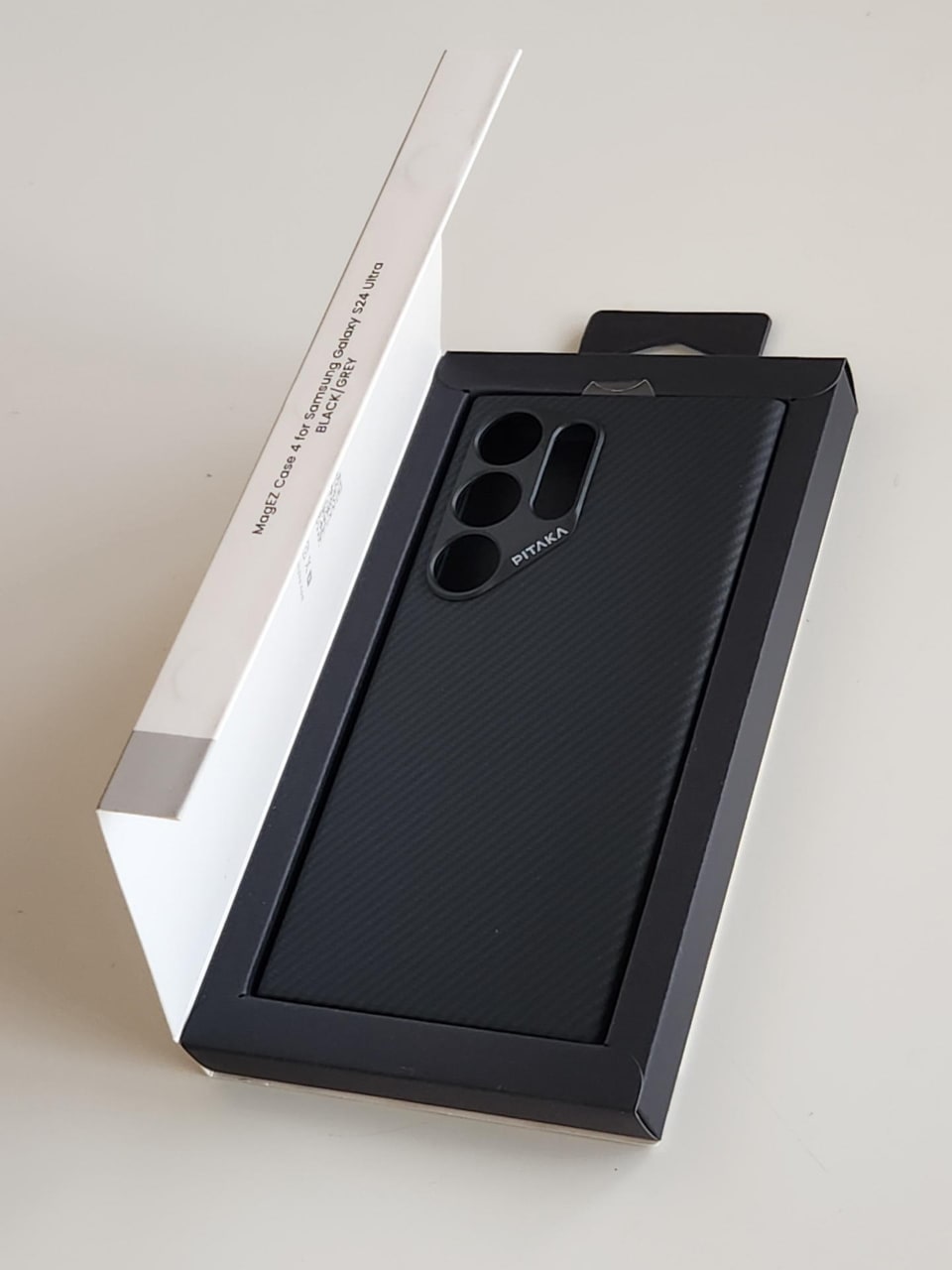 「PITAKA」Galaxy S24 Ultra ケース 耐衝撃 MagSafe 楽天市場】「PITAKA」Galaxy S24 Ultra ケース【全面保護-NFCボタン