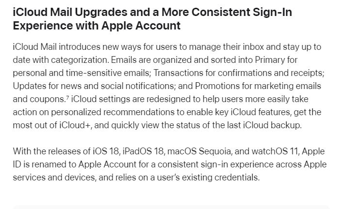 アップルのプレスリリースより