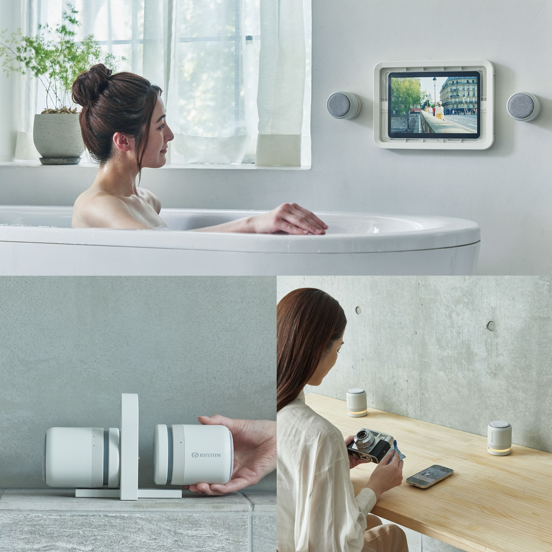 リズム「MAGSPEAKER DUO」の使用イメージ。