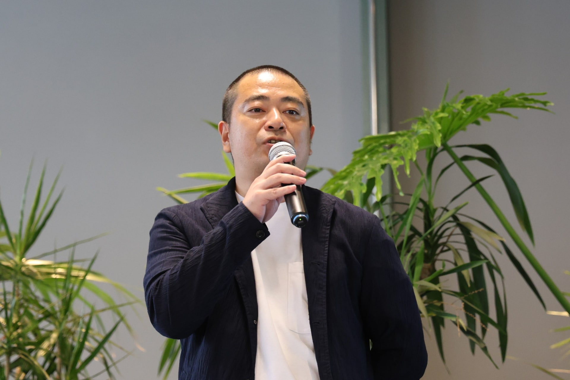 auエネルギー&ライフ 取締役副社長の吉岡尉登氏