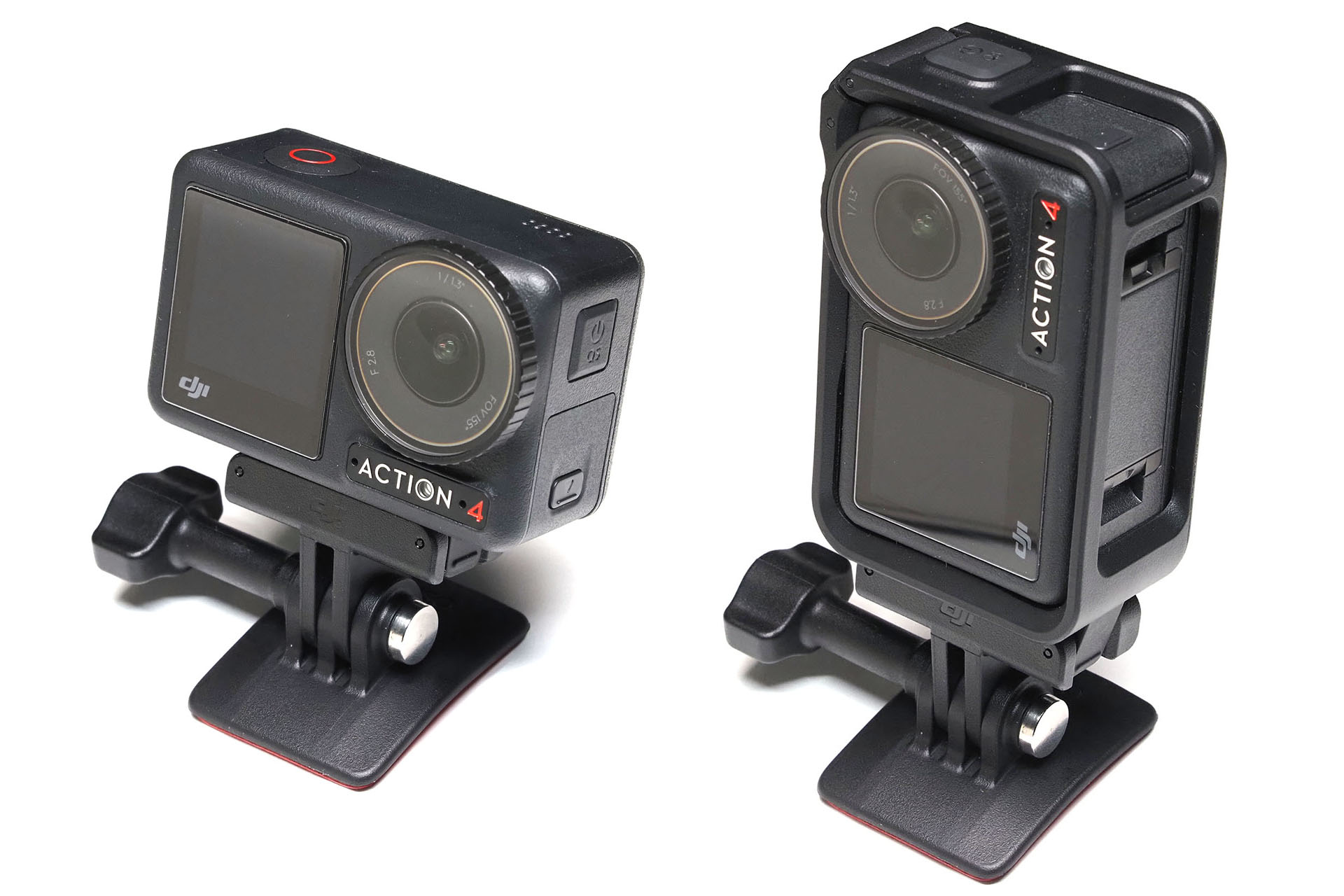 縦位置でも横位置でもワンタッチで着脱可能。