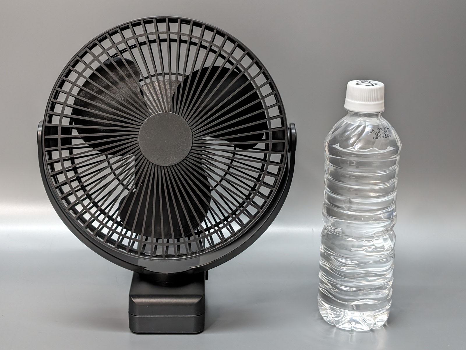 実サイズは写真の印象よりもかなり大きい。背は500mlペットボトルよりも高い