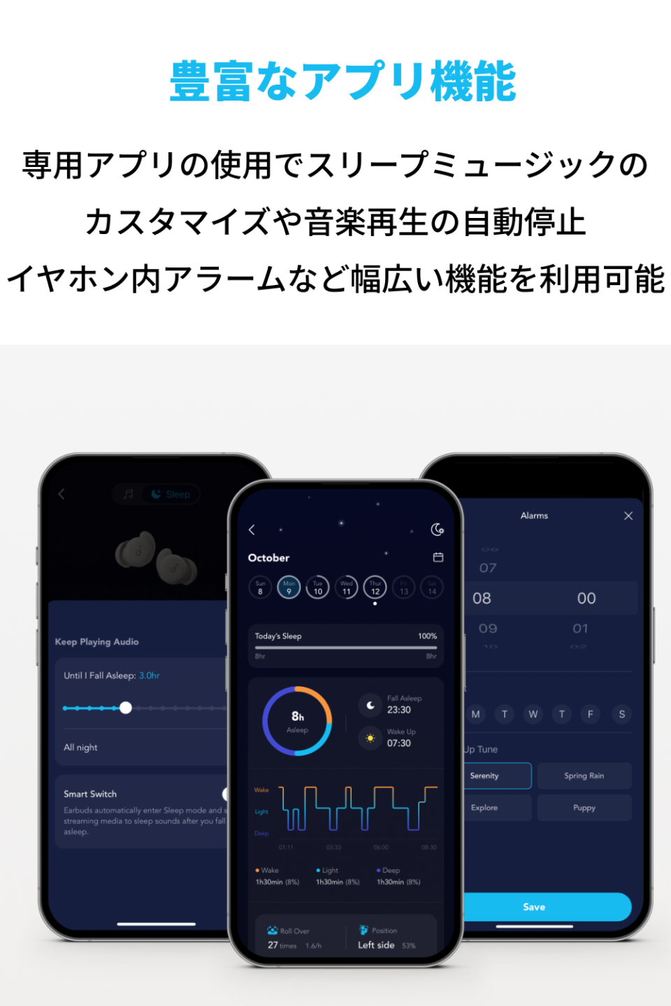Ankerから睡眠サポートイヤホン「Soundcore Sleep A20」が発売