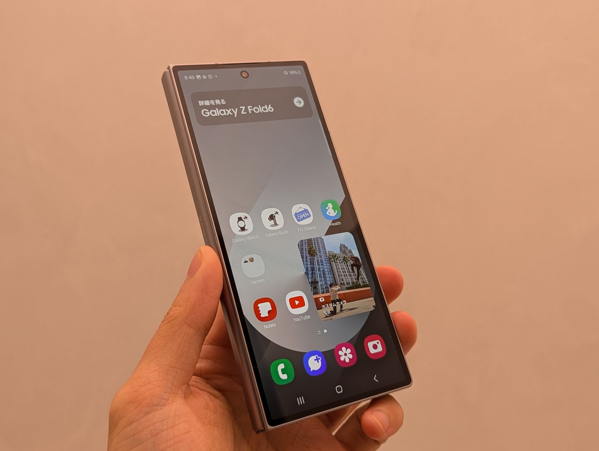 サブディスプレイ