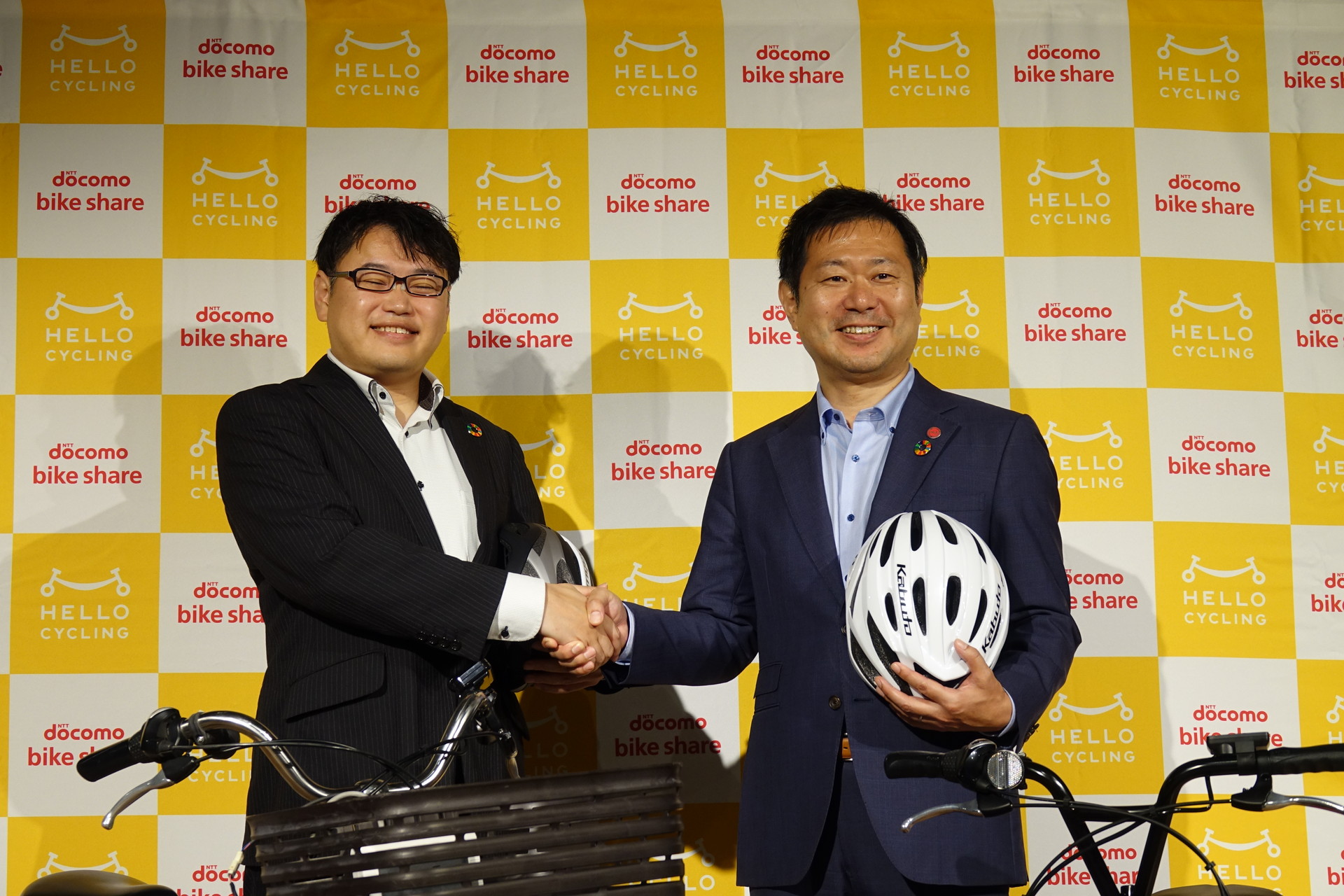 左＝OpenStreet 工藤氏、右＝ドコモバイク・シェア　武岡氏