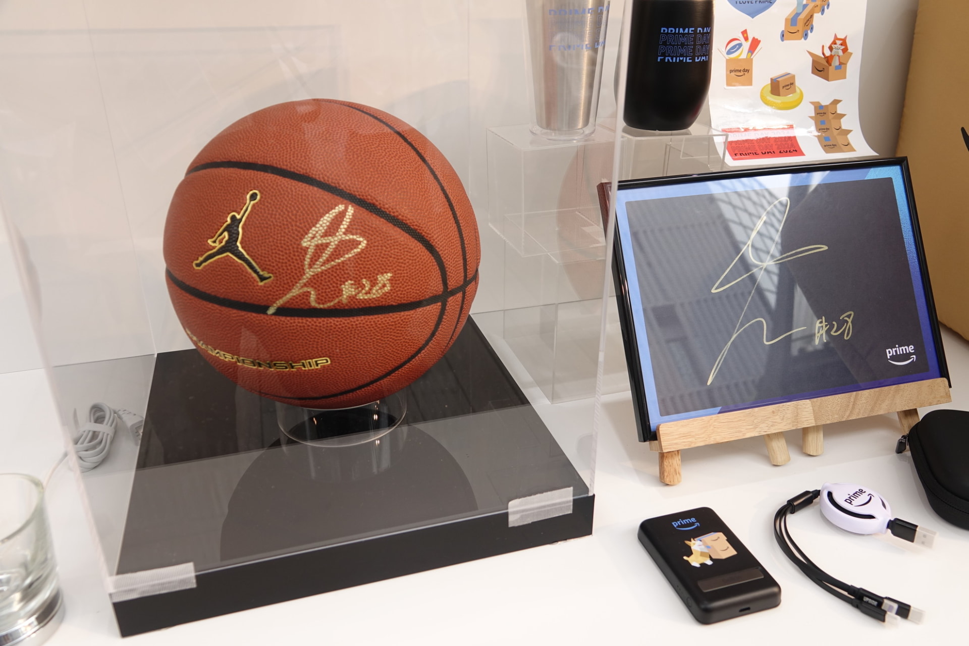 八村塁選手のサイン入りボール