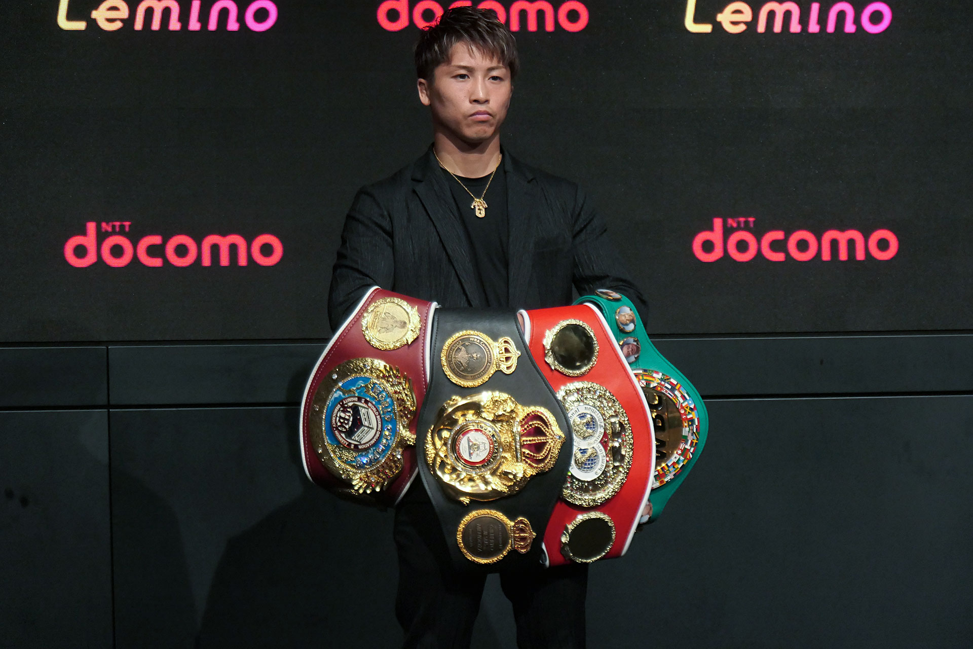 4団体のベルトをもつ井上選手