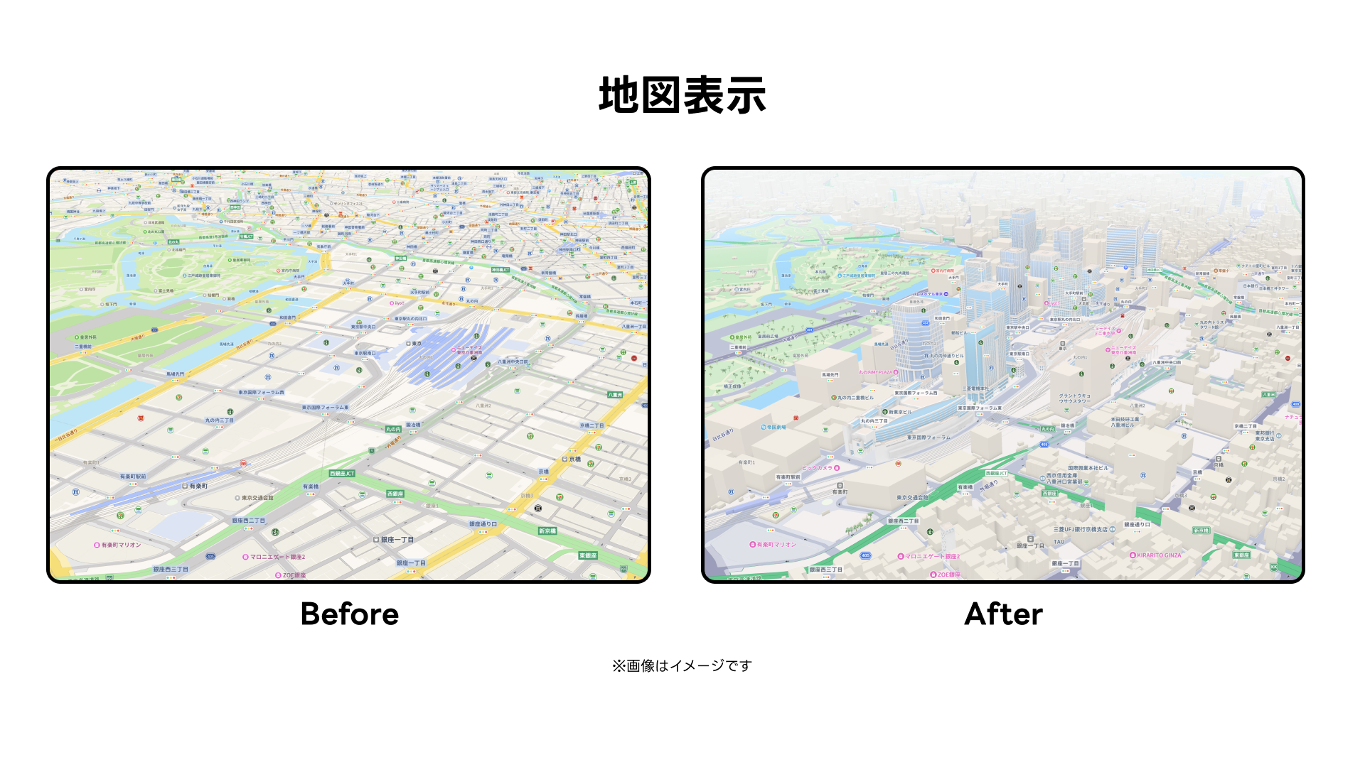 地図表示